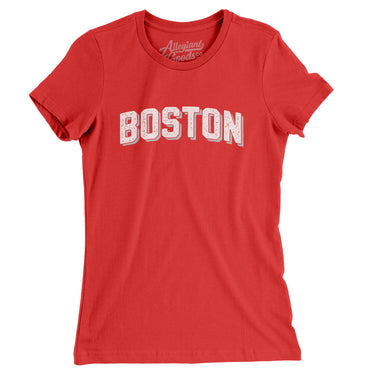 Boston Varsity Women's T-Shirt-Allegiant Goods Co. Vintage Sports Apparel