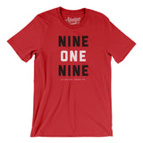 Raliegh 919 Men/Unisex T-Shirt-Red-Allegiant Goods Co. Vintage Sports Apparel
