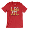 Lfg Atl Men/Unisex T-Shirt-Red-Allegiant Goods Co. Vintage Sports Apparel