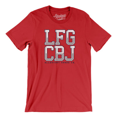 Lfg Cbj Men/Unisex T-Shirt-Red-Allegiant Goods Co. Vintage Sports Apparel