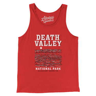 Death Valley National Park Men/Unisex Tank Top-Allegiant Goods Co. Vintage Sports Apparel