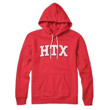 Htx Varsity Hoodie-Allegiant Goods Co. Vintage Sports Apparel