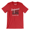 Redwood National Park Men/Unisex T-Shirt-Red-Allegiant Goods Co. Vintage Sports Apparel