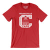 Indianapolis Caps Men/Unisex T-Shirt-Red-Allegiant Goods Co. Vintage Sports Apparel