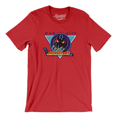 Madison Monsters Men/Unisex T-Shirt-Allegiant Goods Co. Vintage Sports Apparel