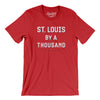 St Louis By A Thousand Men/Unisex T-Shirt-Red-Allegiant Goods Co. Vintage Sports Apparel