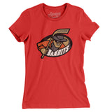Jackson Bandits Women's T-Shirt-Allegiant Goods Co. Vintage Sports Apparel