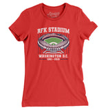 Rfk Stadium Women's T-Shirt-Allegiant Goods Co. Vintage Sports Apparel