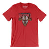 Lexington Men O War Men/Unisex T-Shirt-Red-Allegiant Goods Co. Vintage Sports Apparel