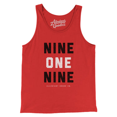 Raliegh 919 Men/Unisex Tank Top-Allegiant Goods Co. Vintage Sports Apparel