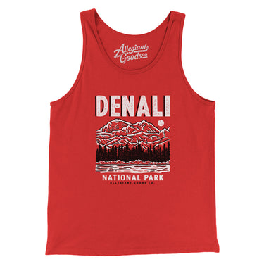Denali National Park Men/Unisex Tank Top-Allegiant Goods Co. Vintage Sports Apparel