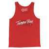 Tampa Bay Retro Men/Unisex Tank Top-Red-Allegiant Goods Co. Vintage Sports Apparel