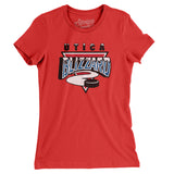 Utica Blizzard Women's T-Shirt-Allegiant Goods Co. Vintage Sports Apparel