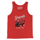 Yosemite National Park Men/Unisex Tank Top-Allegiant Goods Co. Vintage Sports Apparel