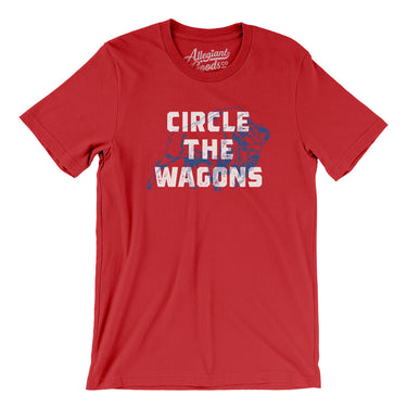 Circle The Wagons Men/Unisex T-Shirt-Allegiant Goods Co. Vintage Sports Apparel