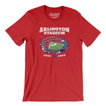 Arlington Stadium Men/Unisex T-Shirt-Allegiant Goods Co. Vintage Sports Apparel