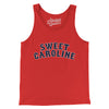 Boston Sweet Caroline Men/Unisex Tank Top-Red-Allegiant Goods Co. Vintage Sports Apparel
