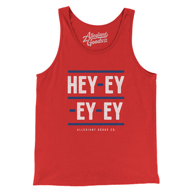 Hey-Ey-Ey-Ey Men/Unisex Tank Top-Allegiant Goods Co. Vintage Sports Apparel