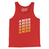 Ames Vintage Repeat Men/Unisex Tank Top-Red-Allegiant Goods Co. Vintage Sports Apparel