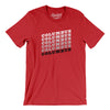 Columbus Vintage Repeat Men/Unisex T-Shirt-Red-Allegiant Goods Co. Vintage Sports Apparel