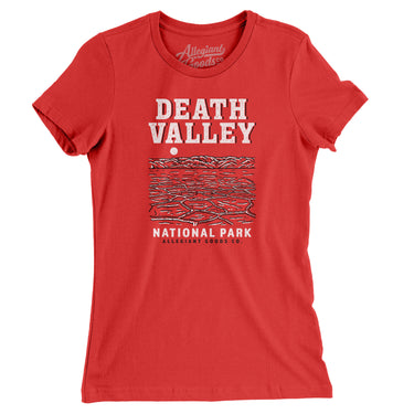 Death Valley National Park Women's T-Shirt-Allegiant Goods Co. Vintage Sports Apparel