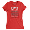 Death Valley National Park Women's T-Shirt-Red-Allegiant Goods Co. Vintage Sports Apparel