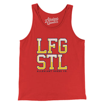 Lfg Stl Men/Unisex Tank Top-Allegiant Goods Co. Vintage Sports Apparel