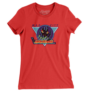 Madison Monsters Women's T-Shirt-Allegiant Goods Co. Vintage Sports Apparel