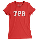 TPA Varsity Women's T-Shirt-Allegiant Goods Co. Vintage Sports Apparel