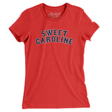 Boston Sweet Caroline Women's T-Shirt-Allegiant Goods Co. Vintage Sports Apparel