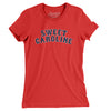 Boston Sweet Caroline Women's T-Shirt-Red-Allegiant Goods Co. Vintage Sports Apparel