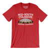 Mid-South Coliseum Men/Unisex T-Shirt-Red-Allegiant Goods Co. Vintage Sports Apparel