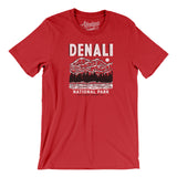 Denali National Park Men/Unisex T-Shirt-Red-Allegiant Goods Co. Vintage Sports Apparel