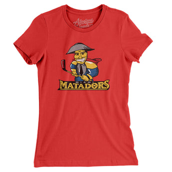 Miami Matadors Women's T-Shirt-Allegiant Goods Co. Vintage Sports Apparel