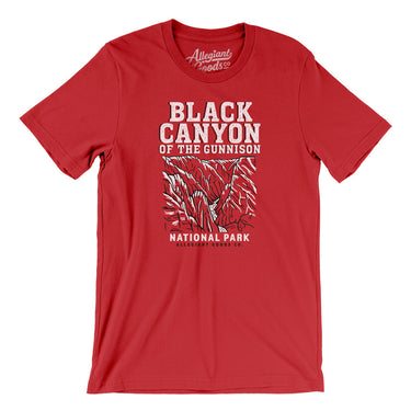 Black Canyon Of The Gunnison National Park Men/Unisex T-Shirt-Allegiant Goods Co. Vintage Sports Apparel