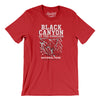 Black Canyon Of The Gunnison National Park Men/Unisex T-Shirt-Red-Allegiant Goods Co. Vintage Sports Apparel