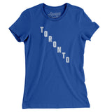 Toronto Hockey Jersey Women's T-Shirt-Royal-Allegiant Goods Co. Vintage Sports Apparel