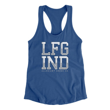 Lfg Ind Women's Racerback Tank-Allegiant Goods Co. Vintage Sports Apparel