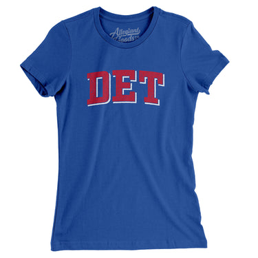 Det Varsity Women's T-Shirt-Allegiant Goods Co. Vintage Sports Apparel