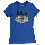 New Orleans King Cake Women's T-Shirt-Royal-Allegiant Goods Co. Vintage Sports Apparel