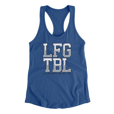 Lfg Tbl Women's Racerback Tank-Allegiant Goods Co. Vintage Sports Apparel