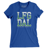 Lfg Dal Women's T-Shirt-Allegiant Goods Co. Vintage Sports Apparel