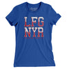 Lfg Nyr Women's T-Shirt-Royal-Allegiant Goods Co. Vintage Sports Apparel