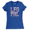 Lfg Phl Women's T-Shirt-Royal-Allegiant Goods Co. Vintage Sports Apparel