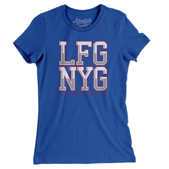 Lfg Nyg Women's T-Shirt-Allegiant Goods Co. Vintage Sports Apparel
