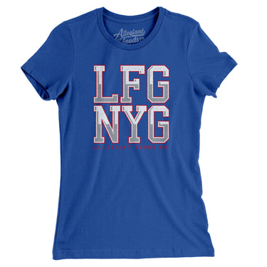 Lfg Nyg Women's T-Shirt-Allegiant Goods Co. Vintage Sports Apparel