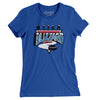 Utica Blizzard Women's T-Shirt-Royal-Allegiant Goods Co. Vintage Sports Apparel