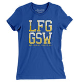 Lfg Gsw Women's T-Shirt-Allegiant Goods Co. Vintage Sports Apparel