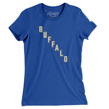 Buffalo Hockey Jersey Women's T-Shirt-Allegiant Goods Co. Vintage Sports Apparel