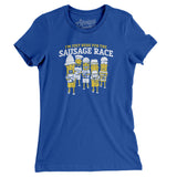 I’m Just Here For The Sausage Race Women's T-Shirt-Allegiant Goods Co. Vintage Sports Apparel
